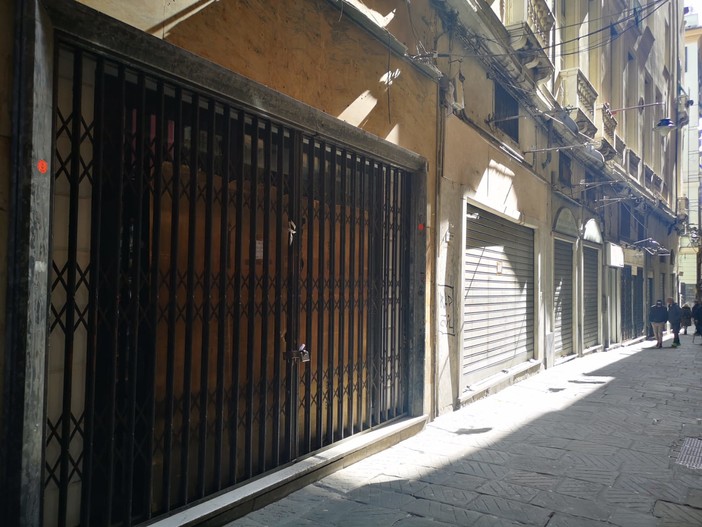 Commercio in crisi, a Genova persi mille negozi in dieci anni