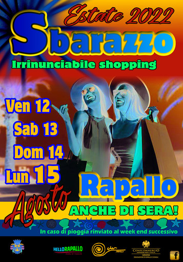 Venerdì 12 torna lo Sbarazzo di Rapallo