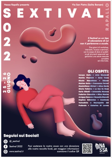 A Rapallo arriva il Sextival, il festival della salute sessuale