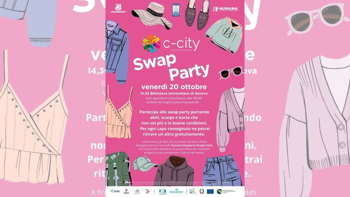 Moda circolare e sostenibile, alla Biblioteca Universitaria arriva lo swap party