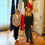 A Palazzo Tursi l'incontro tra Salis e l'ambasciatrice francese Descôtes A Palazzo Tursi l'incontro tra Salis e l'ambasciatrice francese Descôtes