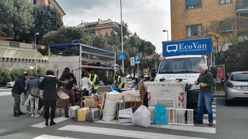 Settimana del riciclo, Albaro: 400 persone impegnate con Amiu