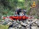 Infortunio nel bosco a Lencisa, operaio della fibra ottica recuperato dai Vigili del Fuoco Infortunio nel bosco a Lencisa, operaio della fibra ottica recuperato dai Vigili del Fuoco