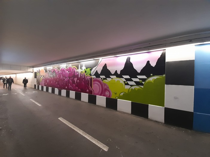 La street art d’autore prosegue nel tunnel di Borgo Incrociati