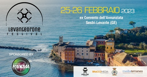 Levante Drone Festival 2023 il 25 e 26 febbraio a Sestri Levante