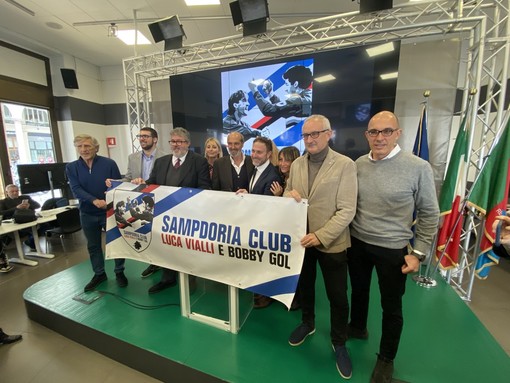 Samp, in attesa di una nuova, bella stagione nasce il “Club Luca Vialli e Bobby Gol” (Foto e Video)
