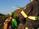 Escursionista cade rovinosamente sul sentiero che conduce da Ruta a Caravaggio: salvato da Vigili del fuoco e Soccorso Alpino