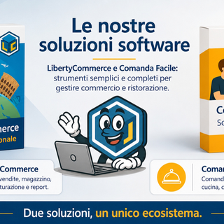 Da Genova una software house italiana al servizio di negozi e PMI da oltre trent’anni Da Genova una software house italiana al servizio di negozi e PMI da oltre trent’anni