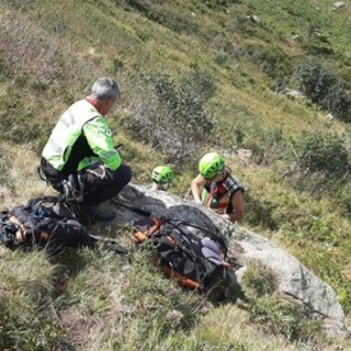 Precipita per 20 metri mentre raggiunge il concerto di Ferragosto a Limone Piemonte, ferito escursionista genovese