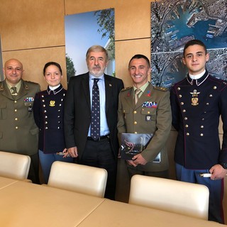 Nuova iniziativa solidale per la popolazione colpita dal dramma Morandi con la scuola militare Teulè