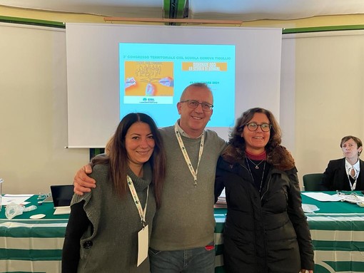 Sindacato, Stefano Martinelli è il nuovo segretario di Cisl scuola Genova e Tigullio