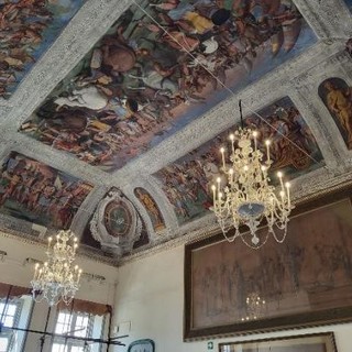 Sampierdarena, terminati i lavori nella Sala Barabino di Villa Centurione del Monastero (Foto)