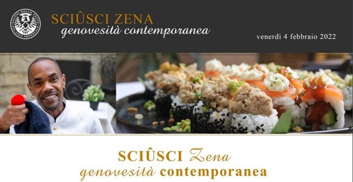 Nasce 'Sciûsci Zena – Genovesità contemporanea', il progetto che unisce il sushi alla tradizione genovese