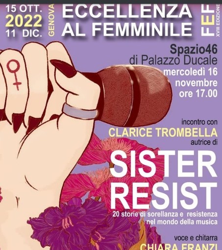 Siste Resist, 20 storie di sorellanza nella musica, mercoledì 16 novembre verrà presentato il libro