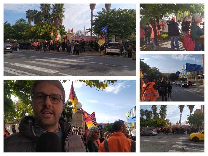 Hitachi, dipendenti in sciopero contro green pass e rientro al lavoro in presenza: "Non siamo no vax" (FOTO e VIDEO)