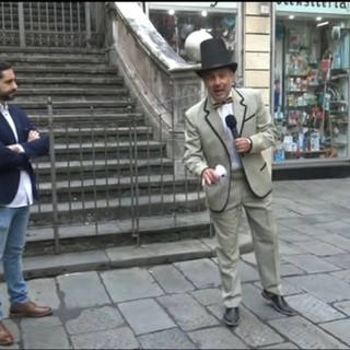 Striscia la notizia sceglie Rapallo per il servizio "stregato" di Luca Galtieri