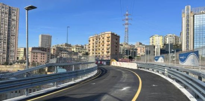 Sopraelevata, fino a sabato 30 novembre chiusura notturna della rampa in uscita per Genova Ovest