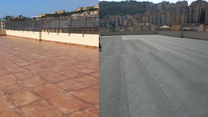 Marassi, conclusi i lavori di manutenzione sulla copertura della scuola Papa Giovanni XXIII: risolto il problema delle infiltrazioni Marassi, conclusi i lavori di manutenzione sulla copertura della scuola Papa Giovanni XXIII: risolto il problema delle infiltrazioni