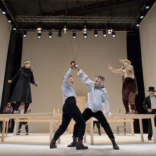 "La Favola del Principe Amleto" e "Rosencrantz e Guildenstern sono morti" in scena alla Sala Mercato