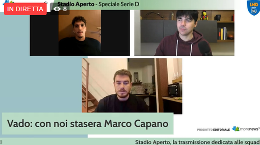 Stadio Aperto: riviviamo la nuova puntata dedicata al campionato di Serie D. Ospite Marco Capano del Vado