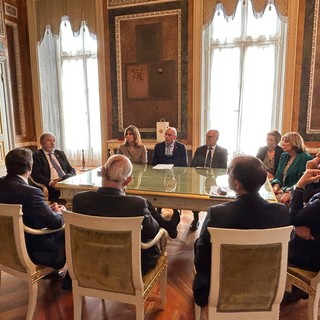 I sindaci di Nizza e Le Havre a Genova, Bucci: "Incontro proficuo per future collaborazioni"
