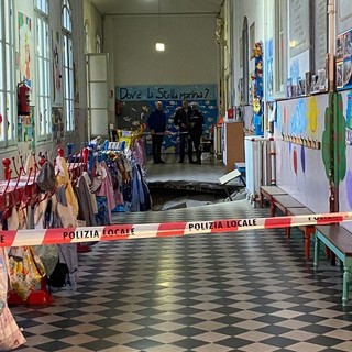Chiavari, crolla il pavimento dell’asilo. Subito evacuato