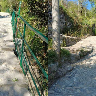 Struppa, nuova vita per la creuza di Salita Ruinà: riqualificato lo storico collegamento tra Prato vecchia e via dei Filtri