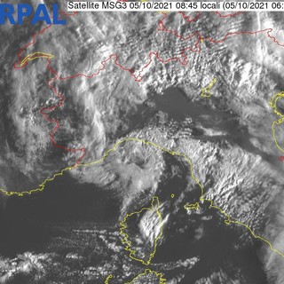 Meteo, alle 10 la conclusione dell'allerta in tutta la regione, dalla mezzanotte di ieri rovesci sparsi e moderati
