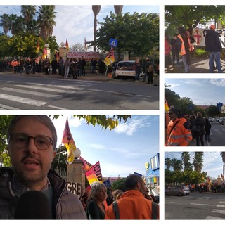 Hitachi, dipendenti in sciopero contro green pass e rientro al lavoro in presenza: "Non siamo no vax" (FOTO e VIDEO)