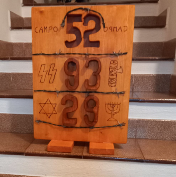 25 Aprile, donata al museo del Lascito Cuneo una scultura che rappresenta il 'Campo 52'