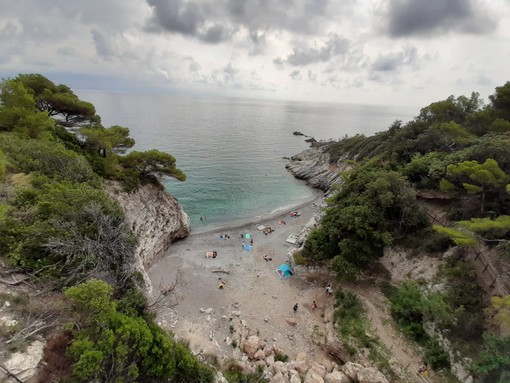 Bergeggi, individuato l'autore del lancio del cassonetto sulla spiaggia: è un 17enne (FOTO e VIDEO)