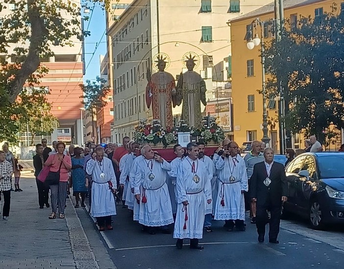 Domenica torna a Sampierdarena la festa dei Santi Cosma e Damiano Domenica torna a Sampierdarena la festa dei Santi Cosma e Damiano