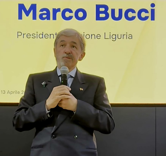Il presidente Bucci al Convegno Start 4.0: "Saper abbracciare l'innovazione è la chiave per intercettare lo sviluppo" Il presidente Bucci al Convegno Start 4.0: "Saper abbracciare l'innovazione è la chiave per intercettare lo sviluppo"