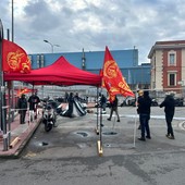 Viabilità in tilt per la manifestazione ex Ilva: chiuse piazza Savio, via Dufour e via Roma