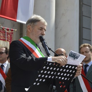 Fascia tricolore a commemorazione Rsi, Bucci: "La responsabilità è sempre del sindaco"