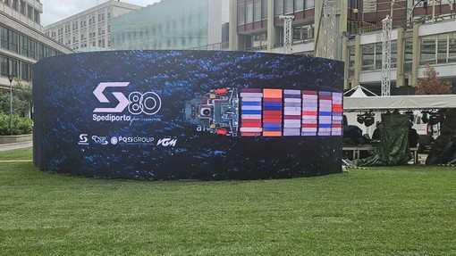 Spediporto festeggia 80 anni a Genova per una tre giorni di eventi, incontri e spettacoli in piazza Piccapietra
