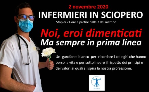 Nursing Up: il 2 novembre sciopero degli infermieri italiani per 24 ore
