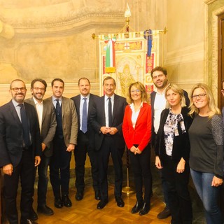 Il gruppo Pd del Comune di Genova incontra il sindaco di Milano Giuseppe Sala