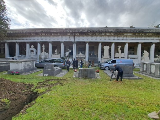 Staglieno diventa un set cinematografico per il dramma "Lady Cobra"