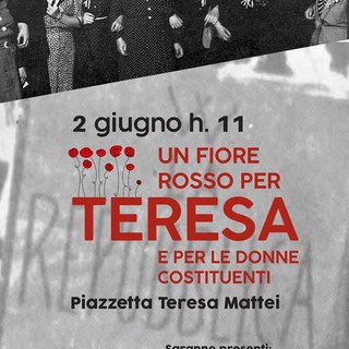 L’omaggio alle donne costituenti di Anpi e Cgil Genova per la Festa della Repubblica