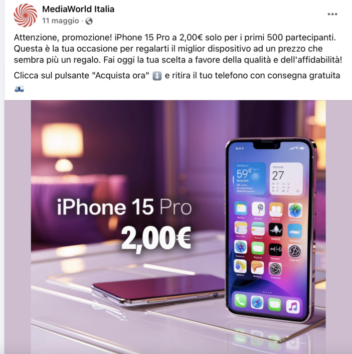 Speaker e cellulari a due euro, così la nuova truffa online svuota il conto Speaker e cellulari a due euro, così la nuova truffa online svuota il conto