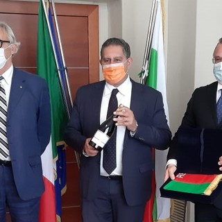 Regione: il presidente Toti ha incontrato Todor Stoyanov, ambasciatore di Bulgaria