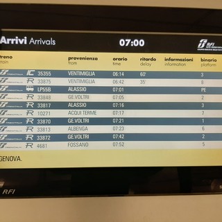 Lavori al cavalcavia di Pegli e autostrade congestionate: ritardi fino a un'ora sulla tratta ferroviaria tra Ventimiglia e Savona