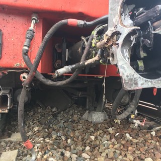 "Solo la prontezza del macchinista ha evitato una strage" (VIDEO e FOTO)