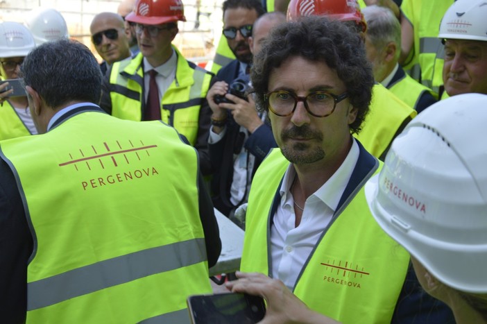 Toninelli a Genova: "Commissario unico per Terzo Valico e nodo ferroviario"