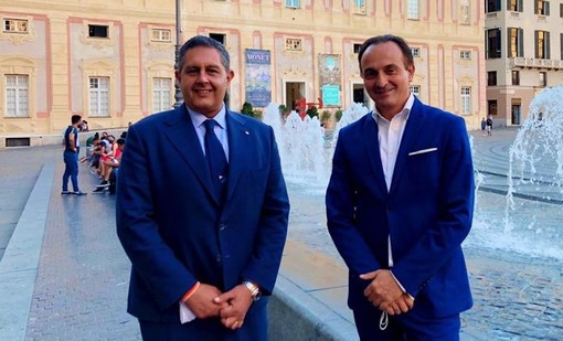 Alberto Cirio e Giovanni Toti