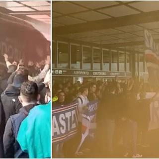 Samp in volo a caccia dell'impresa, dall'aeroporto la carica della Sud per la trasferta play-off di Palermo