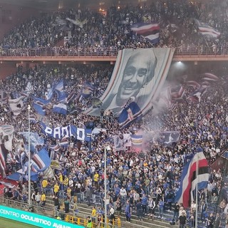 Samp-Roma, la gradinata sud ricorda Paolo Mantovani a 29 anni dalla scomparsa