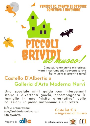 Due musei, tante storie da brivido: ecco il Castello D'Albertis e galleria d'Arte Moderna di Genova Nervi