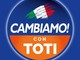 Toti presenta il simbolo di "Cambiamo", il suo nuovo soggetto politico di centrodestra Toti presenta il simbolo di "Cambiamo", il suo nuovo soggetto politico di centrodestra